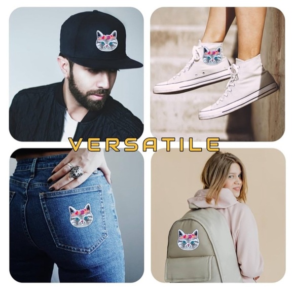 New! Any 2/$10 Cat Iron On Patch - Picture 3 of 12